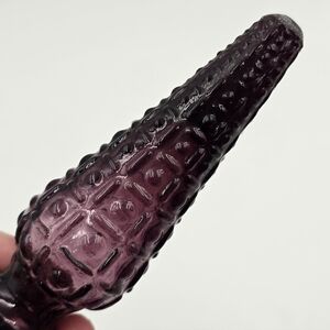 VTG Empoli Amethyst Purple Hobnail Stopper ONLY -For Bottle Decanter